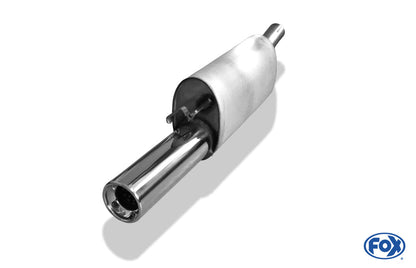 Opel Corsa A-CC Endschalldämpfer - 1x90 Typ 13