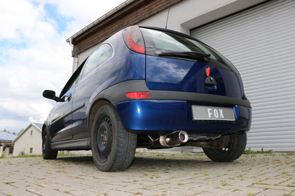 Opel Corsa C Endschalldämpfer - 1x90 Typ 13
