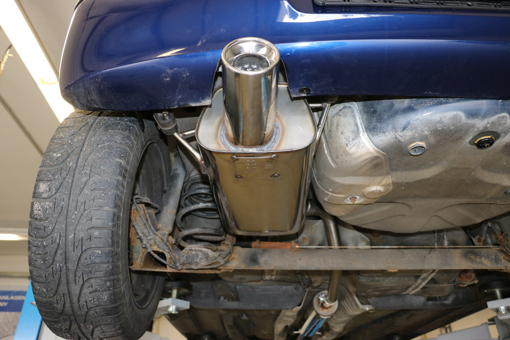 Opel Corsa C Endschalldämpfer - 1x90 Typ 13