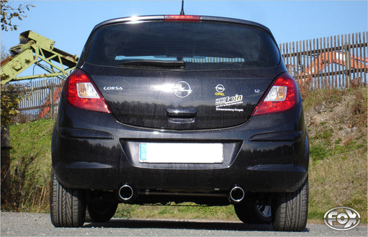 Opel Corsa D Endschalldämpfer Ausgang rechts/links - 1x90 Typ 13 rechts/links