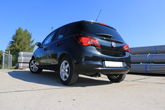 Opel Corsa E Endschalldämpfer - 1x90 Typ 25