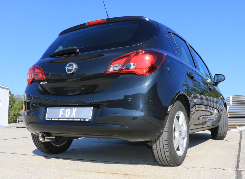 Opel Corsa E Endschalldämpfer - 1x100 Typ 25