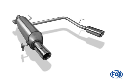 Opel Corsa E Endschalldämpfer Ausgang rechts/links - 1x90 Typ 25 rechts/links