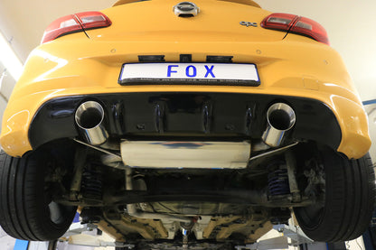Opel Corsa E OPC Endschalldämpfer quer Ausgang rechts/links - 1x100 Typ 25 rechts/links