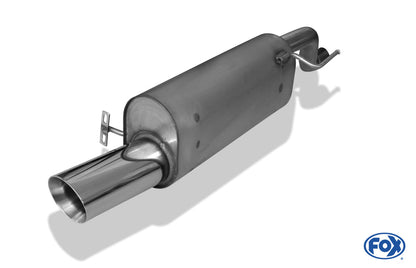 Opel Corsa E Endschalldämpfer - 1x100 Typ 25