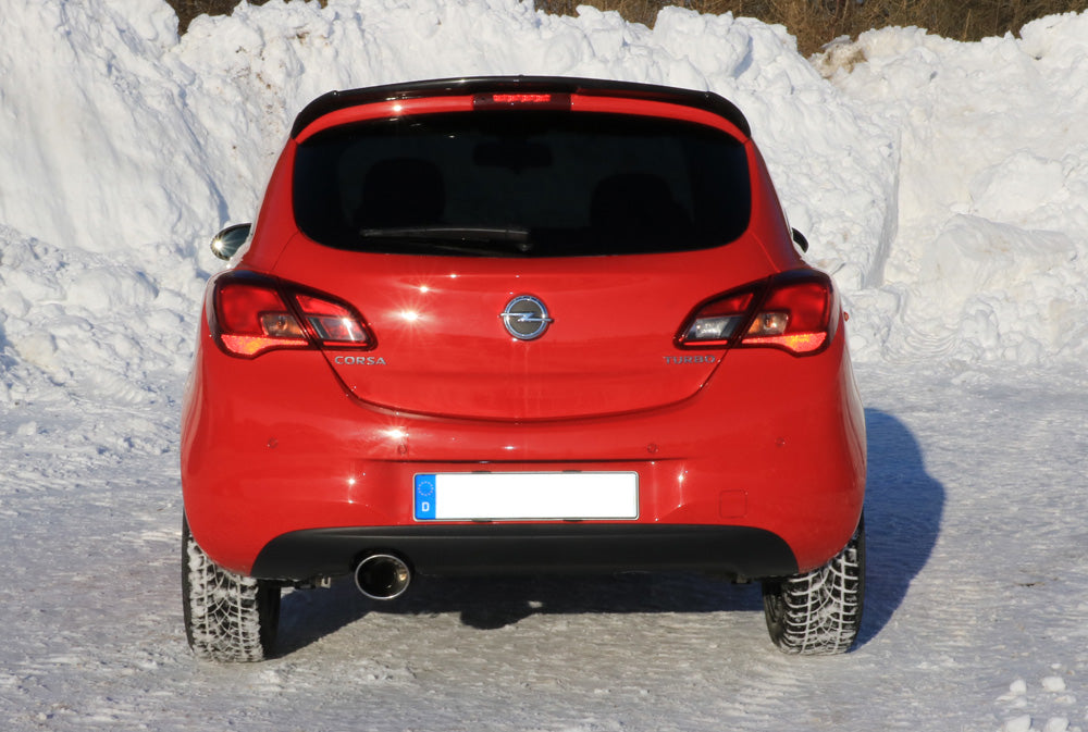 Opel Corsa E Endschalldämpfer - 129x106 Typ 44