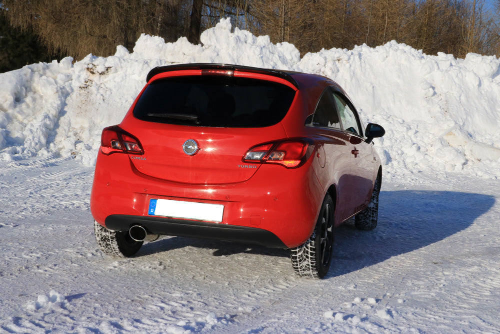 Opel Corsa E Endschalldämpfer - 129x106 Typ 44