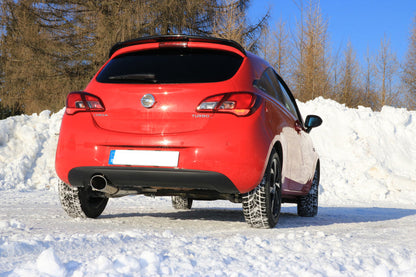 Opel Corsa E Endschalldämpfer - 129x106 Typ 44