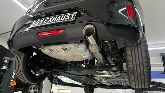 FOX Opel Corsa F Endschalldämpfer - 1x100 Typ 25