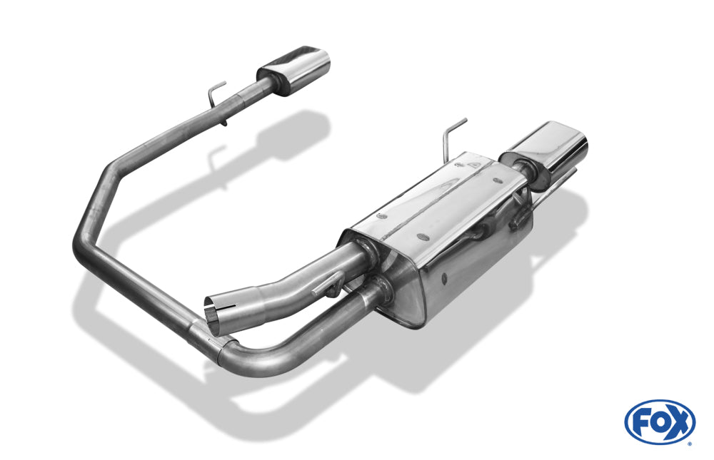 Opel Astra G Caravan Endschalldämpfer Ausgang rechts/links - 135x80 Typ 53 rechts/links