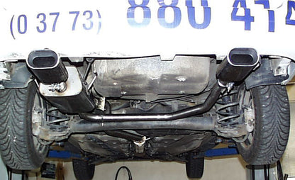 Opel Astra G Caravan Endschalldämpfer Ausgang rechts/links - 135x80 Typ 53 rechts/links