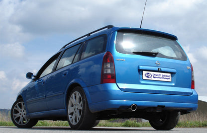 Opel Astra G OPC Caravan Endschalldämpfer - 1x90 Typ 17