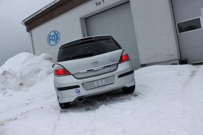 Opel Astra H/ Astra H GTC Turbo mit Ausschnitt Endschalldämpfer einseitig - 115x85 Typ 32