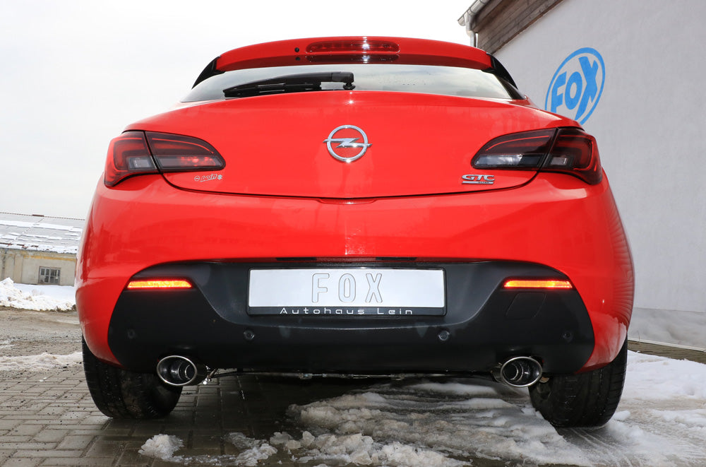 Opel Astra J Sports Tourer Diesel Endschalldämpfer quer Ausgang rechts/links - 115x85 Typ 32 rechts/links