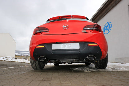 Opel Astra J GTC Endschalldämpfer quer Ausgang rechts/links - 160x90 Typ 38 rechts/links