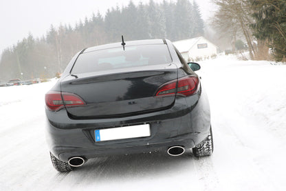 Opel Astra J Stufenheck Endschalldämpfer quer Ausgang rechts/links - 160x90 Typ 38 rechts/links