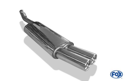 Opel Vectra A Stufenheck Endschalldämpfer - 2x76 Typ 13