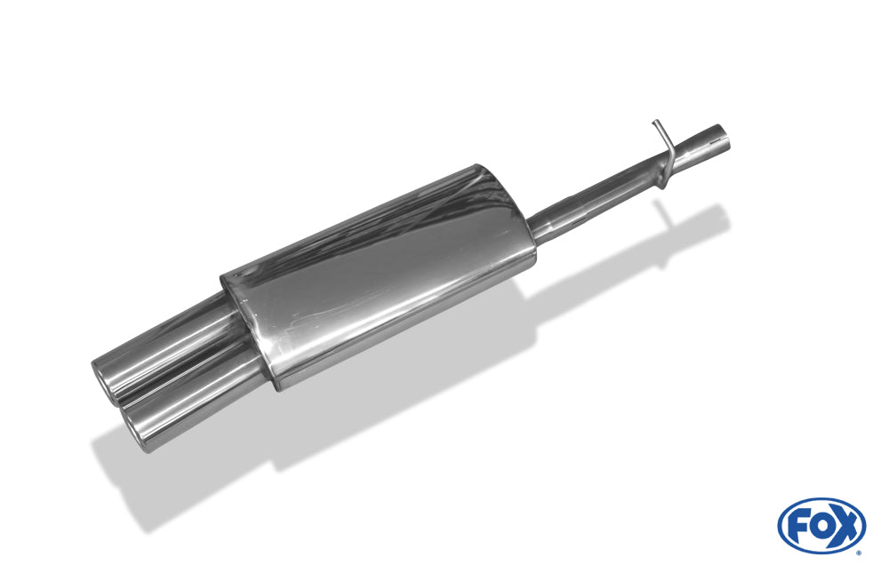 Opel Vectra A Stufenheck Endschalldämpfer - 2x76 Typ 13