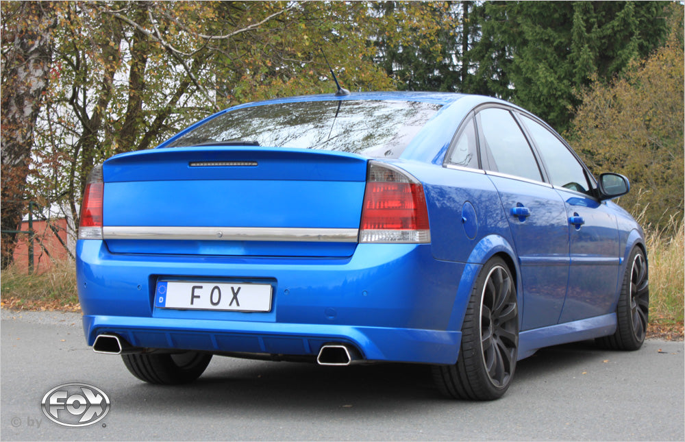 Opel Vectra C OPC Limousine Endschalldämpfer rechts/links - 142x78 Typ 61 rechts/links