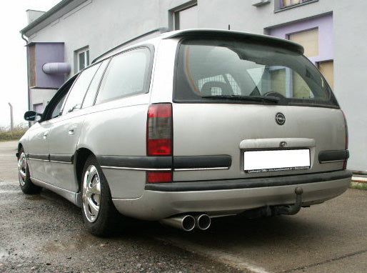 Opel Omega B Caravan Endschalldämpfer - 2x90 Typ 13