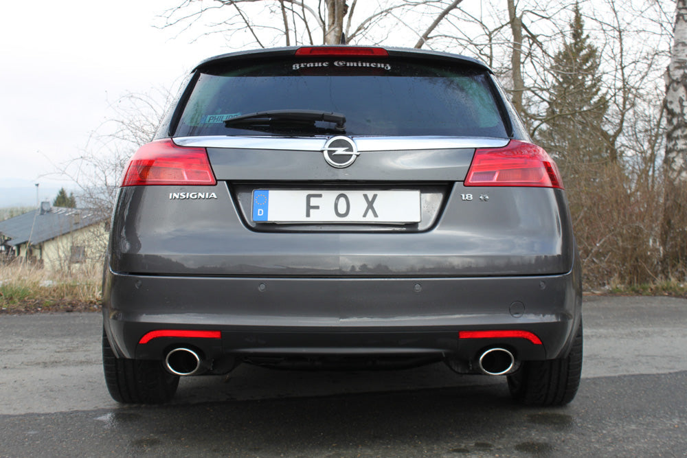 Opel Insignia A - 4x4 Sports Tourer Endschalldämpfer rechts/links - 115x85 Typ 38 rechts/links