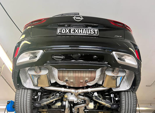 FOX Opel Insignia B GSI - Sports Tourer - 4x4 Endschalldämpfer rechts/links - Ausgang der Endrohre in den originalen Ausgängen