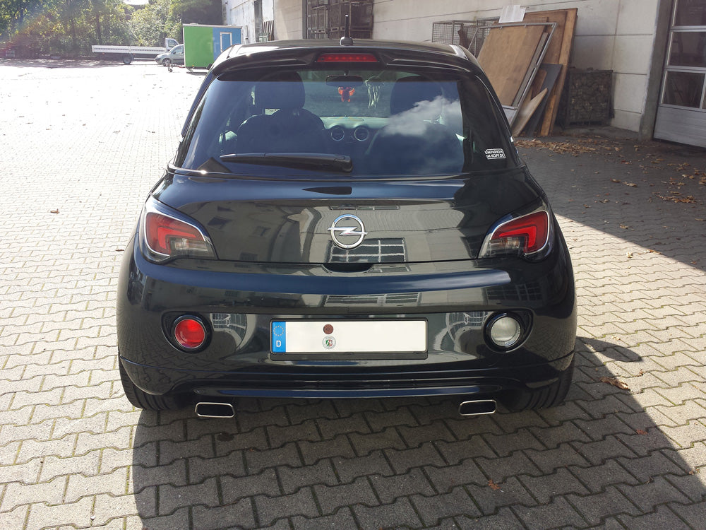 Opel Adam Endschalldämpfer quer Ausgang rechts/links - 145x65 Typ 59 rechts/links