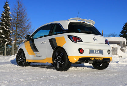 Opel Adam S Endschalldämpfer quer Ausgang links - 140x90 Typ 44 links