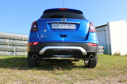Opel Mokka 4x4 & 4x2 Endschalldämpfer rechts/links - 115x85 Typ 38 rechts/links