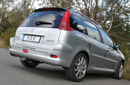 Peugeot 206 SW Endschalldämpfer - 88x74 Typ 32