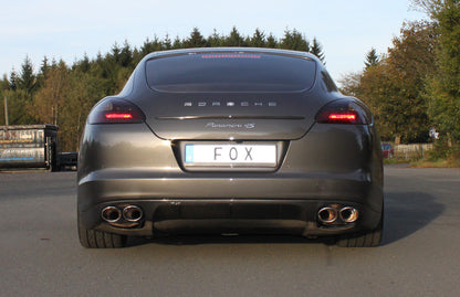 Porsche Panamera 3,6l Endschalldämpfer rechts/links - 2x115x85 Typ 44 rechts/links