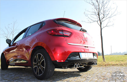 Renault Clio IV Endschalldämpfer Ausgang rechts/links - 2x76 Typ 16 rechts/links