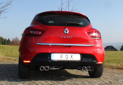 Renault Clio IV Endschalldämpfer Ausgang rechts/links - 2x76 Typ 16 rechts/links