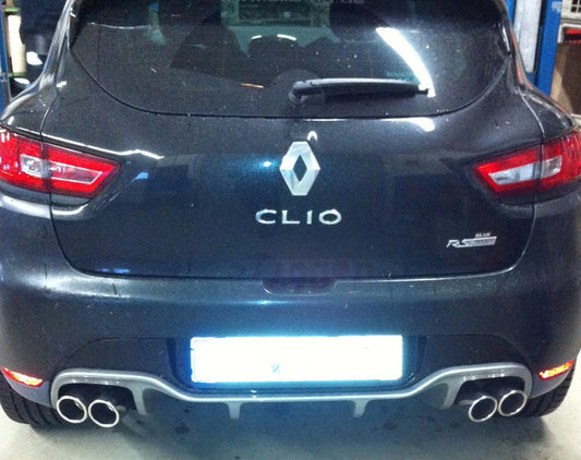 FOX Renault Clio IV RS Endschalldämpfer quer Ausgang rechts/links - 2x80 rechts/links Typ 16 rechts/links