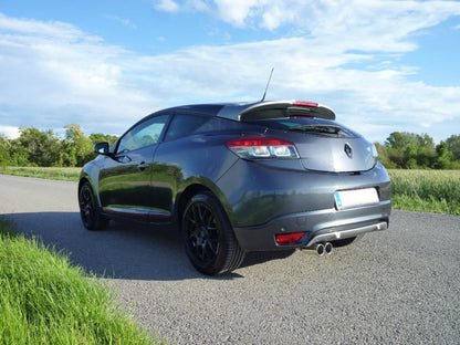 Renault Megane III Schrägheck/ Coupe Endschalldämpfer - 2x80 Typ 12