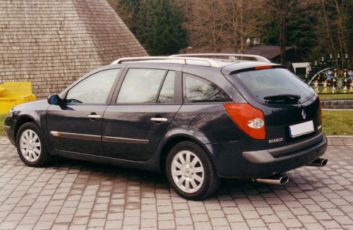 Renault Laguna II K74 - Grandtour Endschalldämpfer Ausgang rechts/links - 160x80 Typ 53 rechts/links