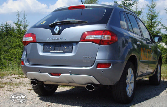 Renault Koleos Benzin Endschalldämpfer quer Ausgang rechts/links - 140x90 Typ 44 rechts/links