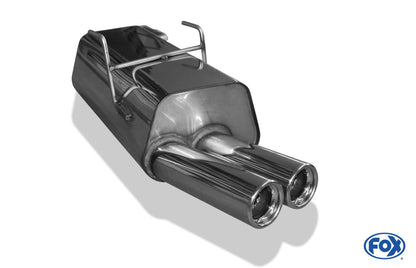 Rover 75 Typ RJ Limousine/ Tourer Endschalldämpfer - 2x76 Typ 13