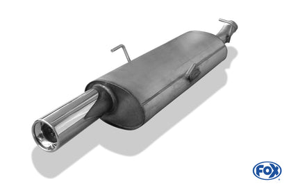 Saab 9-3 - YS3 Endschalldämpfer - 1x90 Typ 13