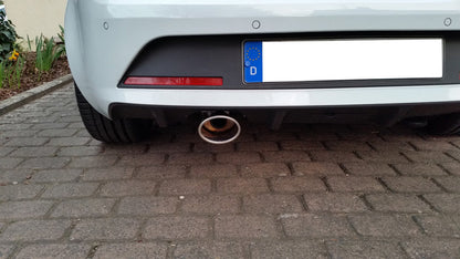 Seat Ibiza 6J Endschalldämpfer - 115x85 Typ 32
