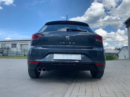 FOX Seat Ibiza V - KJ Endschalldämpfer ohne Abgasklappe - 2x76 Typ 25