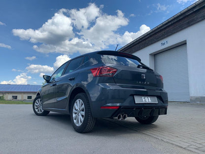 FOX Seat Ibiza V - KJ Endschalldämpfer ohne Abgasklappe - 2x76 Typ 25