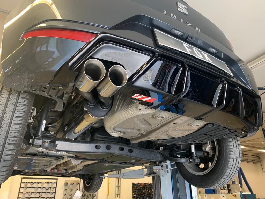 Seat Ibiza V - KJ Endschalldämpfer - 2x80 Typ 25