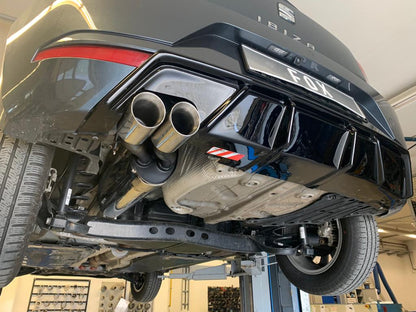 Seat Ibiza V - KJ Endschalldämpfer - 2x80 Typ 25