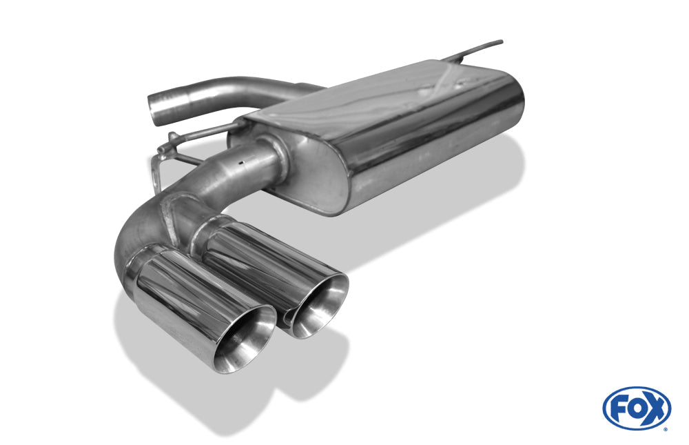 Audi A3 - 8V Sportback Endschalldämpfer einseitig - 2x80 Typ 25