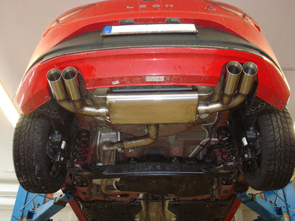 Seat Leon 5F Endschalldämpfer rechts/links - 2x80 type 25 rechts/links