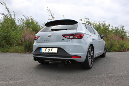 Seat Leon 5F Cupra Endschalldämpfer Ausgang rechts/links - 140x90 Typ 44 rechts/links