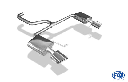 Seat Leon 5F ST - Cupra 265/280/290 Endschalldämpfer rechts/links - 160x90 Typ 38 rechts/links