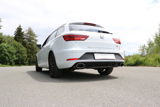 Seat Leon 5F ST - Starre Hinterachse Endschalldämpfer rechts/links - 160x90 Typ 38 rechts/links