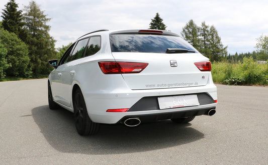 Seat Leon 5F ST - Starre Hinterachse Endschalldämpfer rechts/links - 160x90 Typ 38 rechts/links
